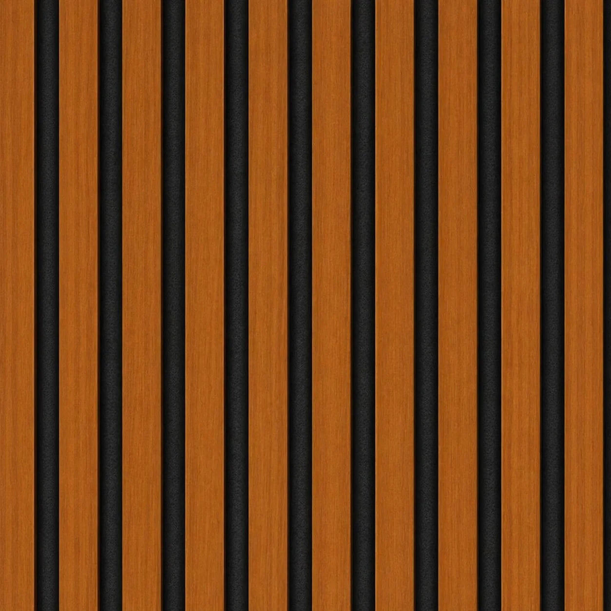 Akustisches Holz-Lamellenpaneel für Wände 270x110 cm