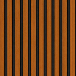 Akustisches Holz-Lamellenpaneel für Wände 270x110 cm